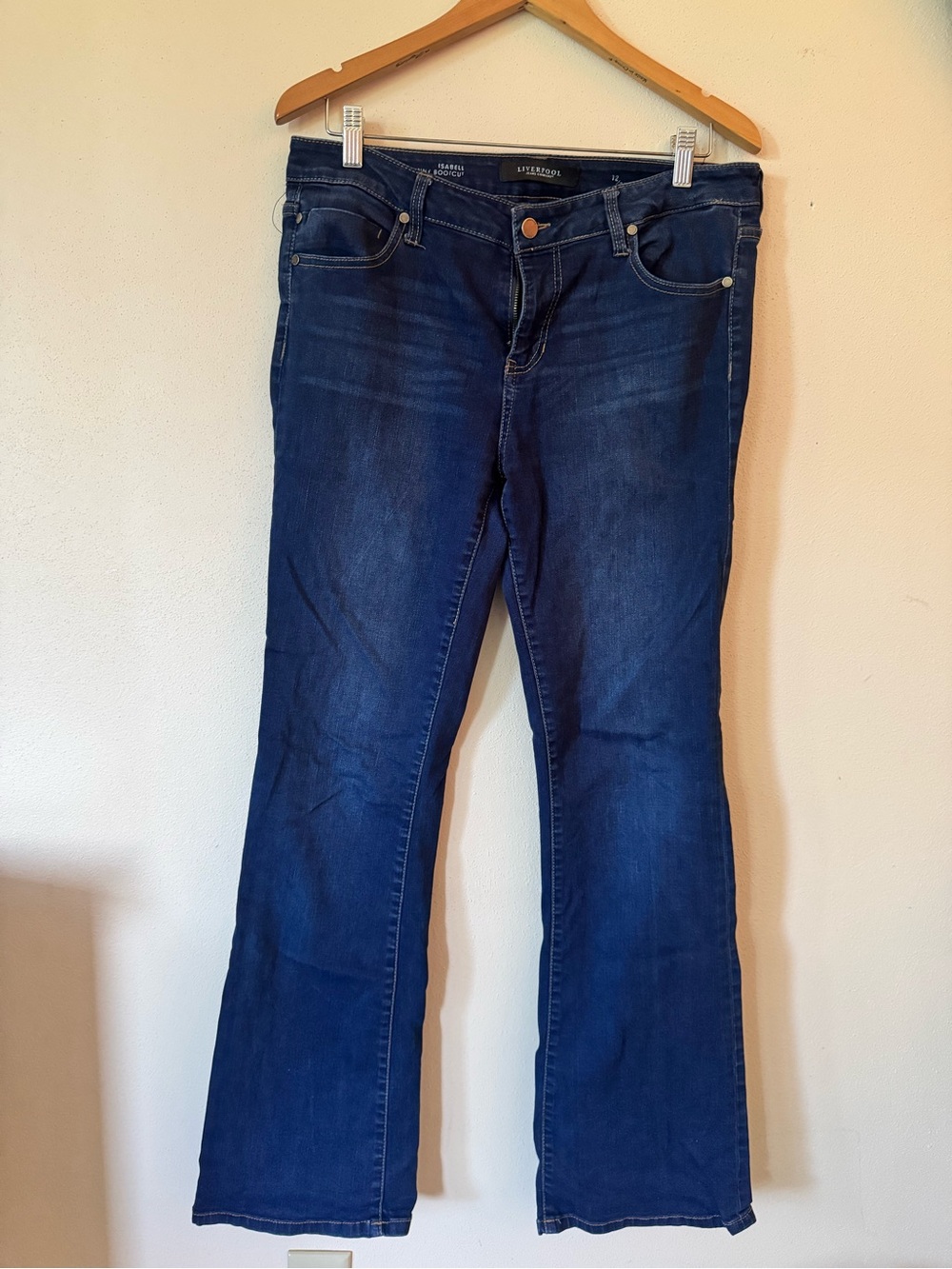 Liverpool Jeans Company Isabell Skinny Bootcut Jeans 12/31